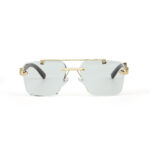 Indoor and Outdoor Luxury Rimless Sunglasses